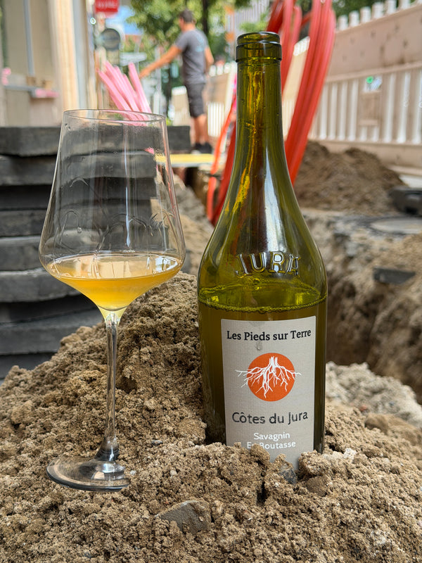 Valentin Morel - savagnin en boutasse