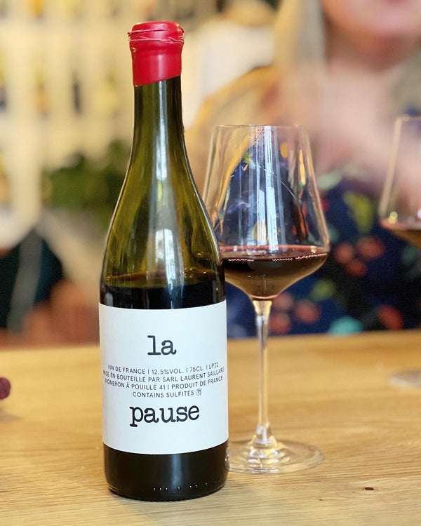 La Pause is a natural wine crafted by Laurent Saillard