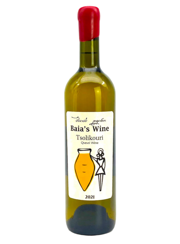 Baia’s Tsolikouri | Natural Wine by Baia's Wine.