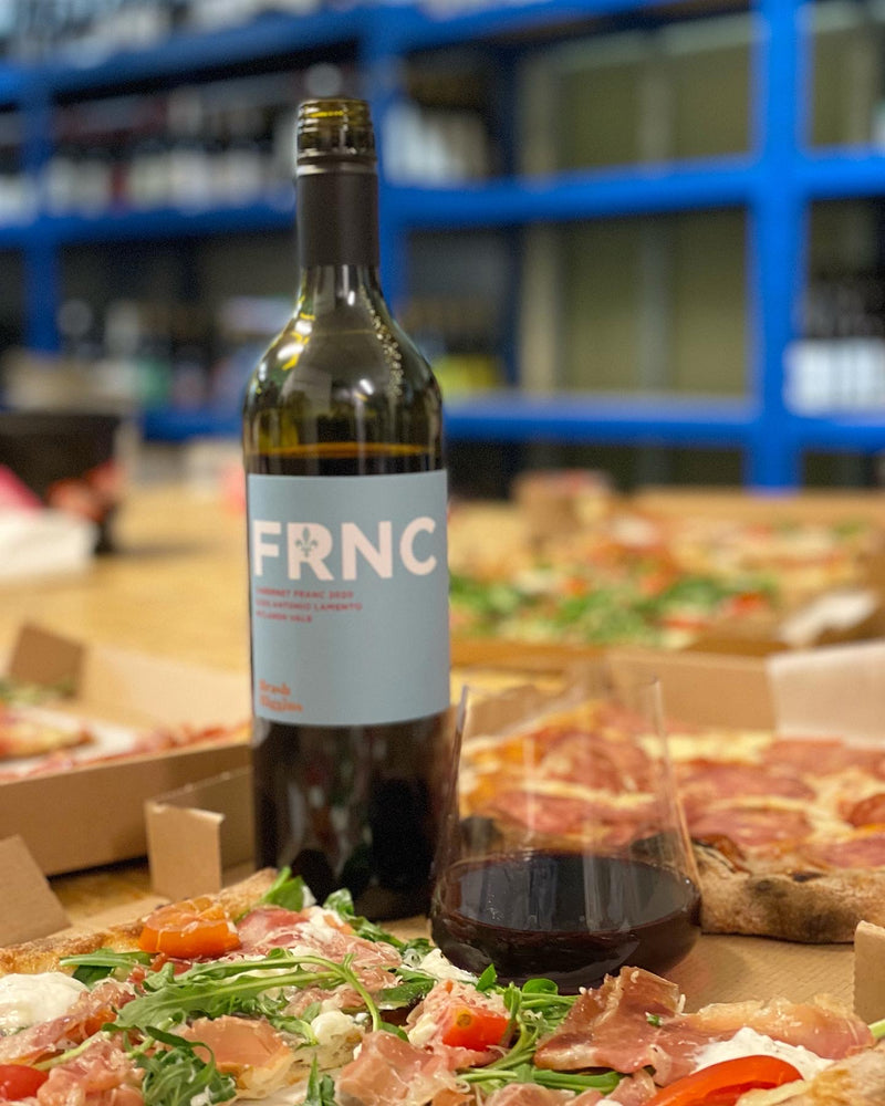 FRNC by Brash Higgins is a spicy narutal red wine made in McLarenVale with Cabernet Franc grapes.