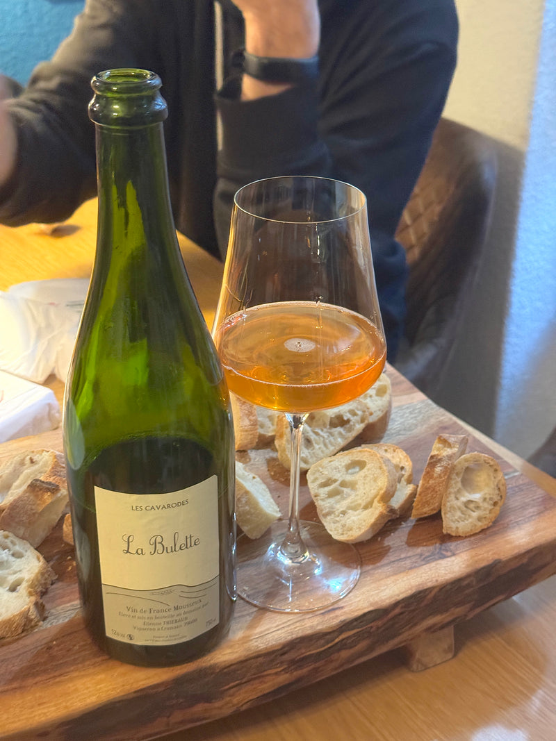 La Bulette is a natural Cremant de Jura wine from Etienne Thiebaud