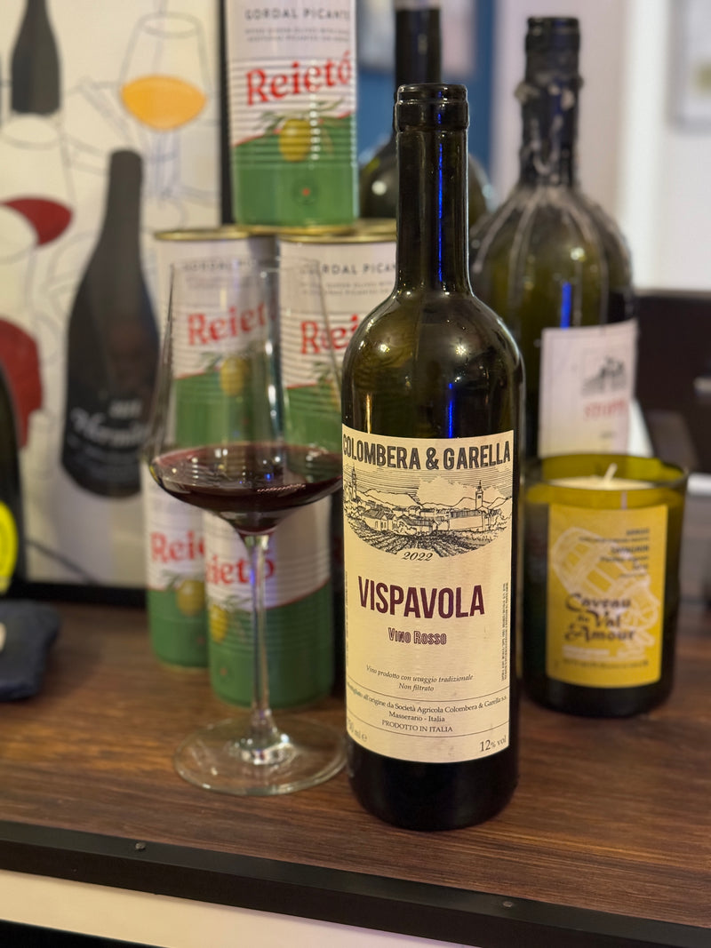 Vispavola 2022 is a natural wine crafted by Colombera Garella