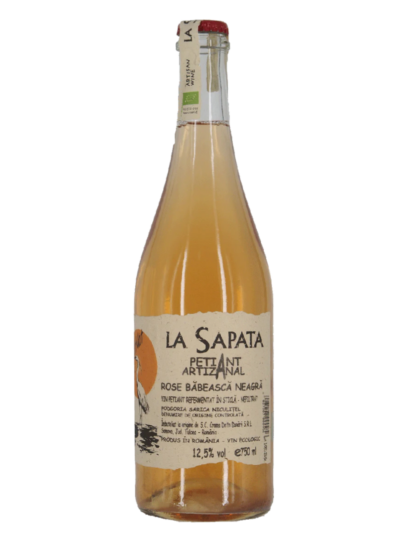 Pet Nat Babeasca Rosé | Natural Wine by La Sapata .