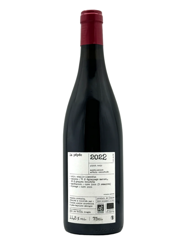 La Pépée Pinot Noir | Natural Wine by Les Bottes Rouge.