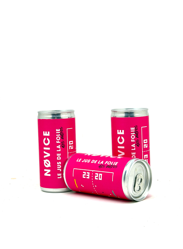 Novice  - Jus de laFolie des Autres 200ml ROUGE CAN 2023 x 3