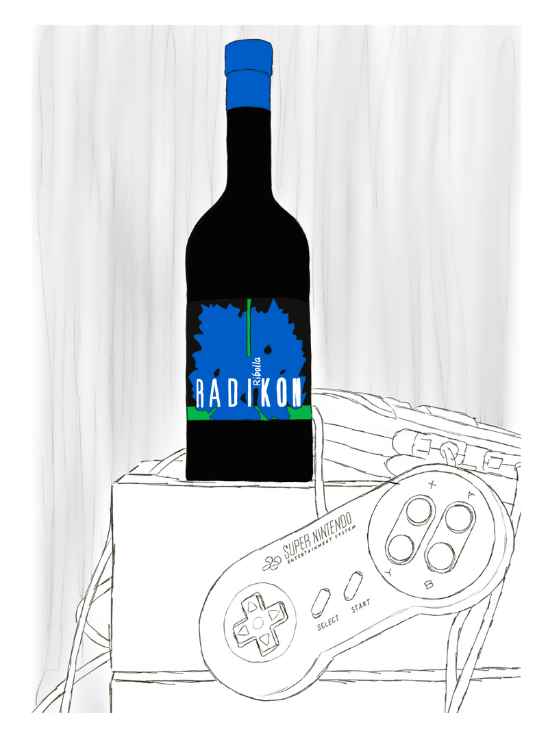 Radikon Natural Wine Artwork Poster | MORE Natural Wine