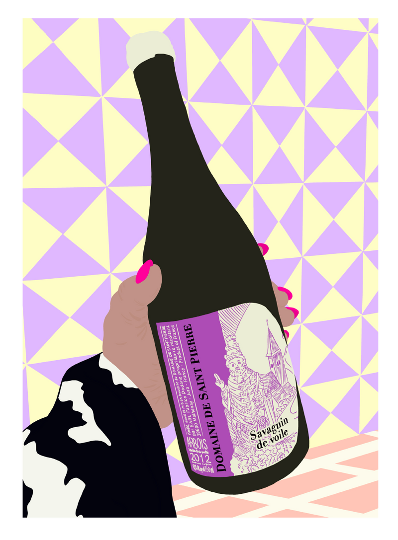 Domaine de Saint Pierre Natural Wine Artwork Poster | MORE Natural Wine