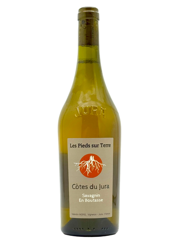 Valentin Morel Les Pieds sur Terre Savagtnin En Boutasse orange
