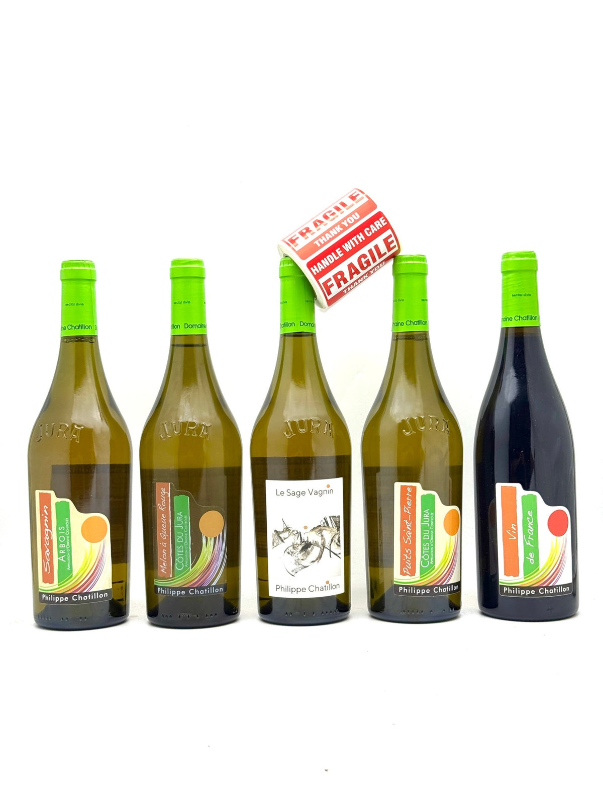 Philippe Chatillon - Savagnin, Melon a Queue Rouge, Le Sage Vagnin and Puits Saint-Pierre from Philippe Chatillon in the Jura