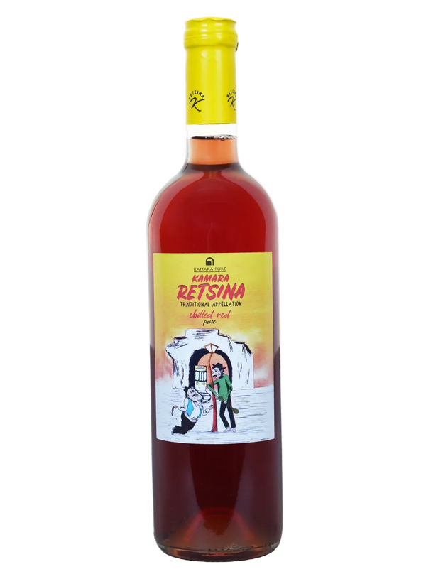 kamara pure retsina red rose chilled