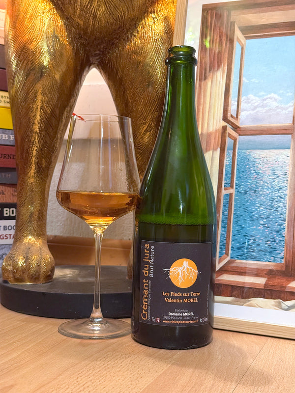 Valentin Morel Les Pieds Sur terre - Cremant du Jura Blanc de Noir 
