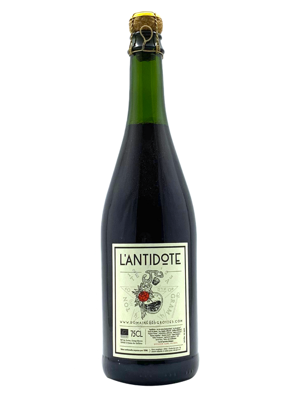 Antidote 0% alcohol | Natural Wine by Domaine des Grottes.
