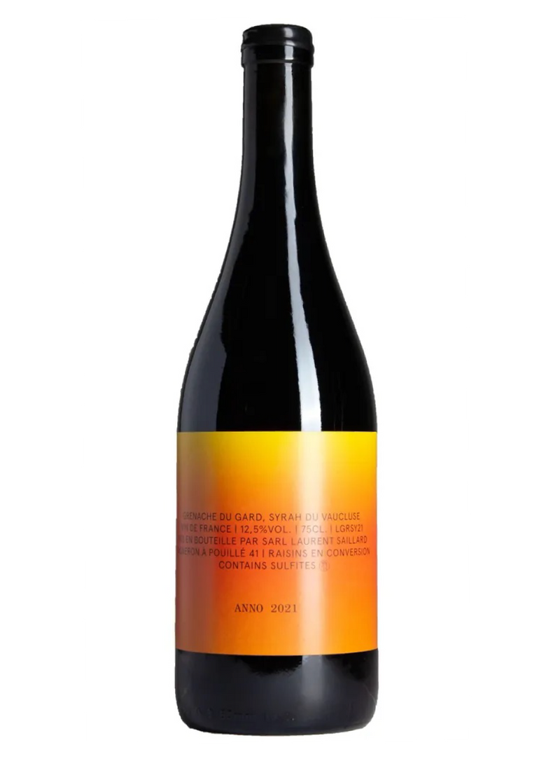 Grenache du Gard, Syrah du Vaucluse | Natural Wine by Laurent Saillard.