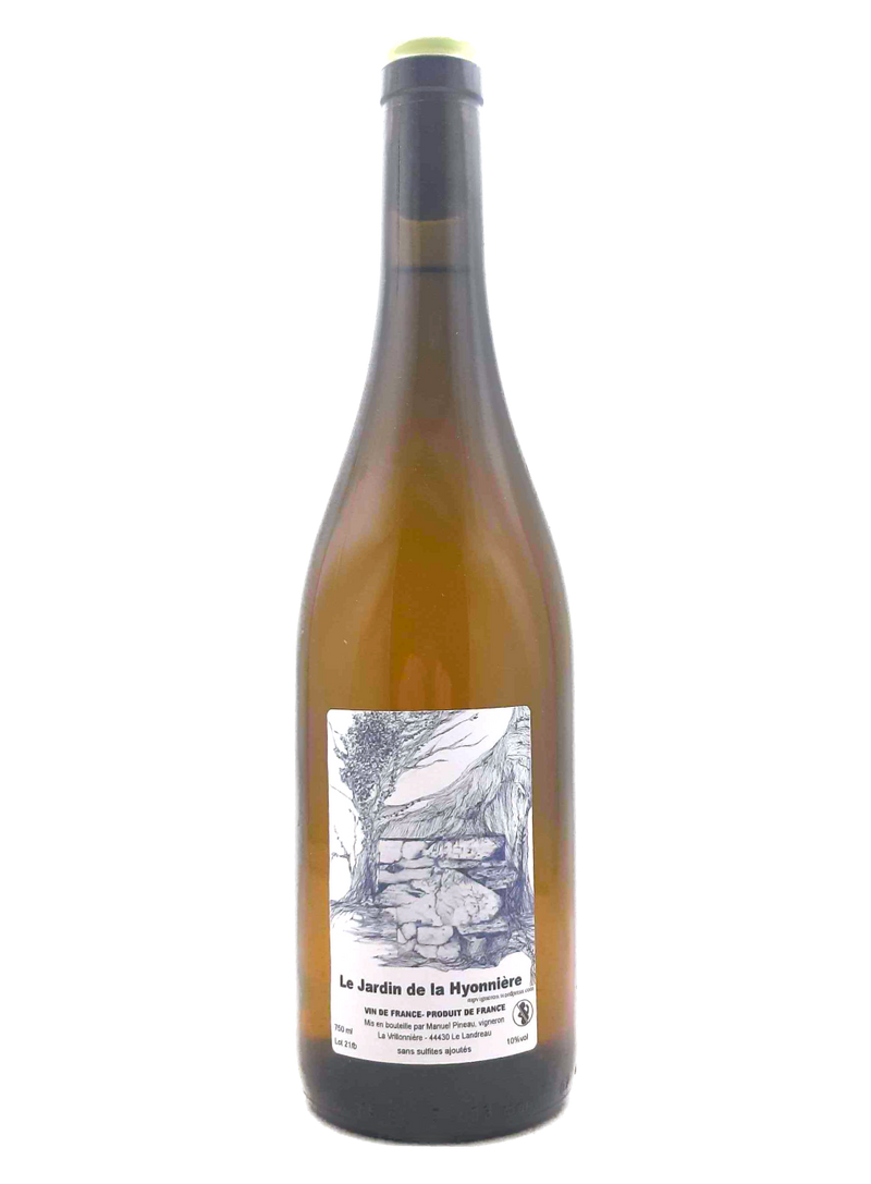 Le Jardin de la Hyonnière Folle blanche 2021 | Natural Wine by Manuel Pineau.