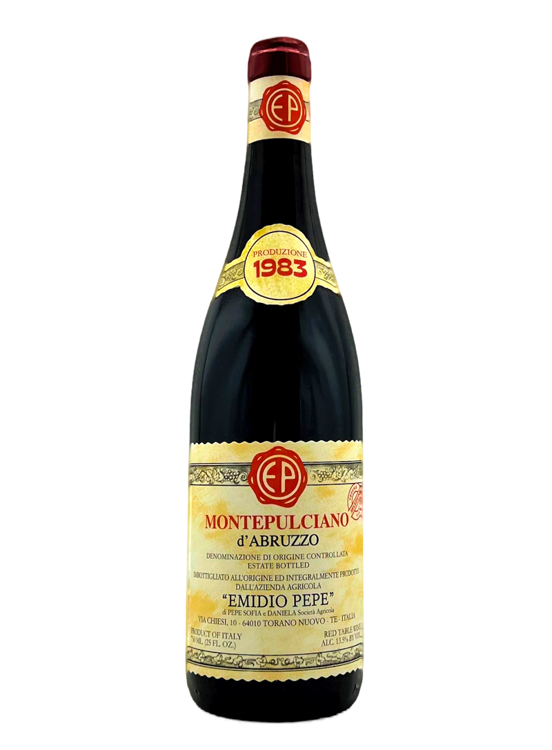 Montepulciano 1983 | Natural Wine by Emidio Pepe.