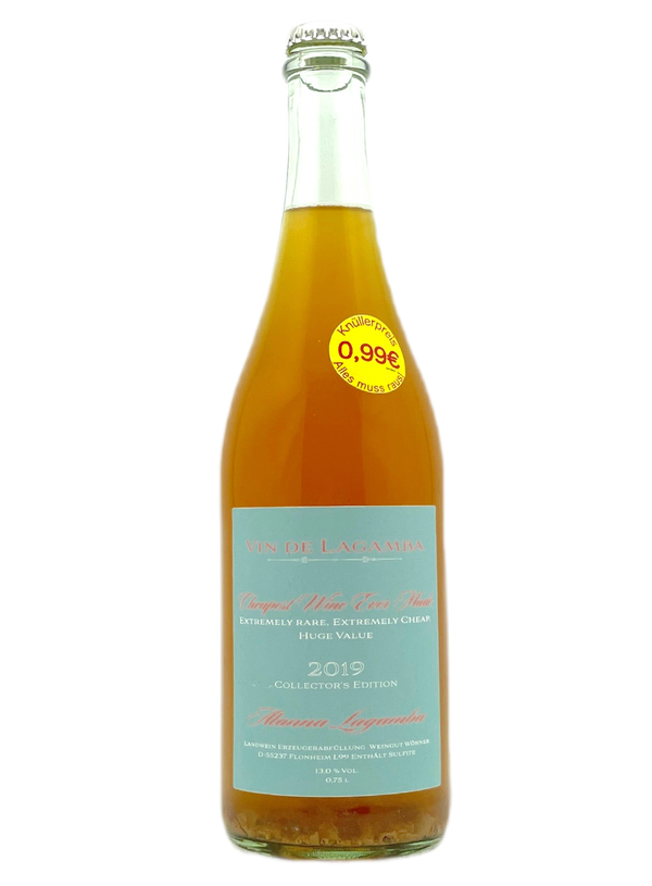 Vin De LaGamba - "The Cheapest Wine Ever Made" (RARE, 100 bottles)